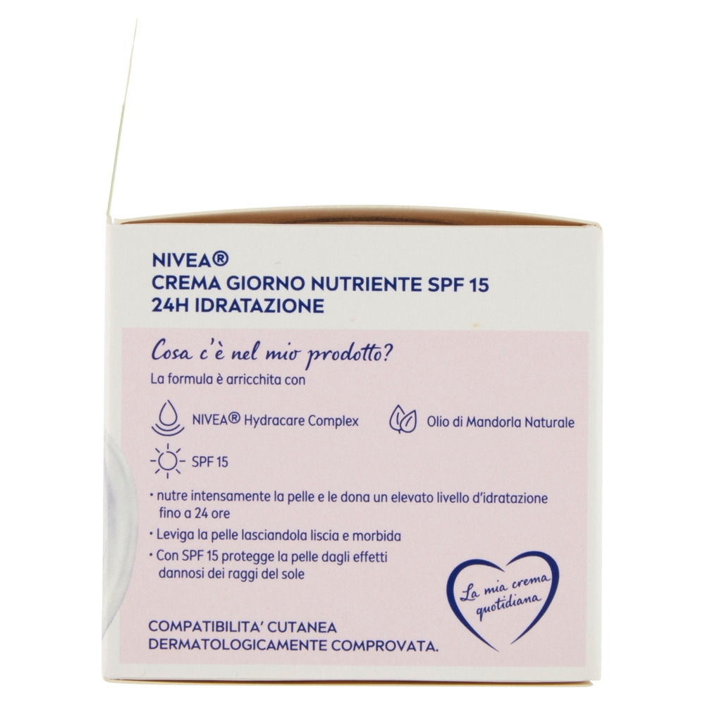 Nivea Crema Giorno Nutriente 24H Idratazione SPF 15 50 ml